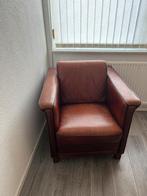 Mooie leren fauteuil, Huis en Inrichting, Fauteuils, Ophalen of Verzenden, Gebruikt, Leer