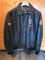 PME Legend Leren Bomberjack Nieuwstaat, Kleding | Heren, Maat 52/54 (L), Zwart, Ophalen of Verzenden, Zo goed als nieuw