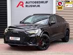 Audi Q3 Sportback 35 TFSI S Edition Competition Carbon/360/P, Auto's, Audi, 4 cilinders, 150 pk, Alcantara, Zwart