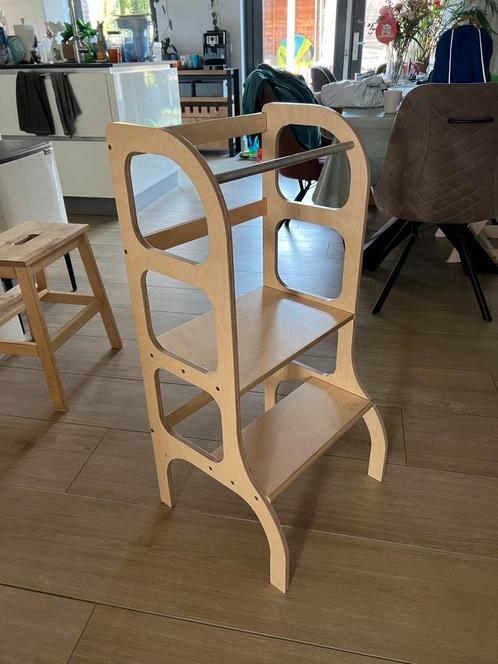 Houten leertoren Ette Tete, Kinderen en Baby's, Kinderkamer | Tafels en Stoelen, Zo goed als nieuw, Stoel(en), Ophalen