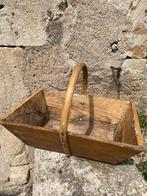 Brocante houten Franse druivenplukmand/oogstbak, Ophalen of Verzenden
