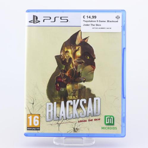 Playstation 5 Game: Blacksad Under The Skin, Spelcomputers en Games, Games | Sony PlayStation 5, Zo goed als nieuw