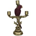 Nieuw, kandelaar Papegaai, Purple, afmeting: 22x9.5x31.5cm, Kunststof, 25 tot 50 cm, Galvanibaan 14, 3439 MG Nieuwegein, Nieuw