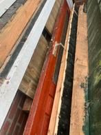 Deur van tuinhuisje, goede staat met raam, Ophalen, Gebruikt, Buitendeur, 200 tot 215 cm