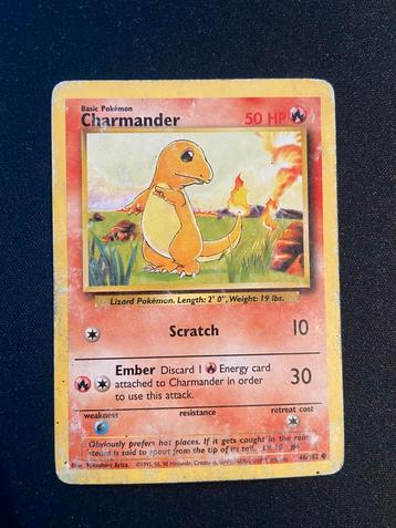 Pokemon - Charmander #46 - Base set beschikbaar voor biedingen