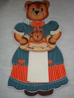 Houten Notitieboekhouder "Beer" Handbeschilderd Nieuw, Ophalen of Verzenden, Nieuw