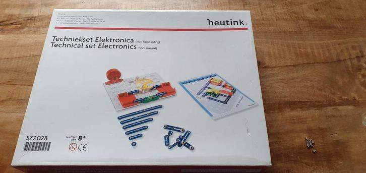 Heutink Techniekset Elektronica 577028, Kinderen en Baby's, Speelgoed | Educatief en Creatief, Gebruikt, Elektronica, Ontdekken