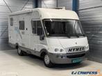 Hymer B 504 Airco Dwarsbed + Hefbed!, Caravans en Kamperen, Integraal, Koelkast, Bedrijf, Hymer
