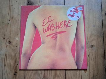 Lp vinyl   Eric Clapton - E.C. Was Here beschikbaar voor biedingen