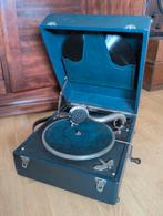 Paillard koffer grammofoon 1935-36 inklapbare slinger, Ophalen of Verzenden