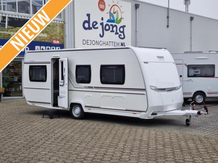 Fendt Apero 515 SG, Caravans en Kamperen, Caravans, tot en met 4, 1250 - 1500 kg, Rondzit, Fendt, 2 aparte bedden, Overige typen