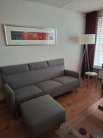 Leolux Rooby driezitsbank met hocker, Huis en Inrichting, Ophalen, Gebruikt, 75 tot 100 cm