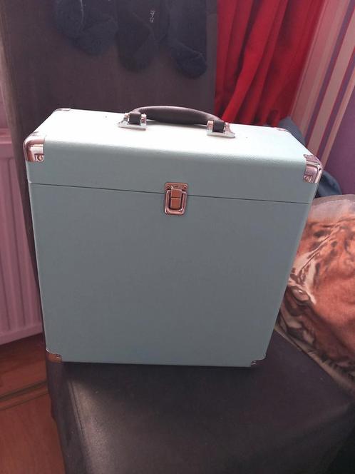 Platenkoffer fenton voor 25 lps ongeveer, Sieraden, Tassen en Uiterlijk, Koffers, Zo goed als nieuw, Hard kunststof, Ophalen of Verzenden
