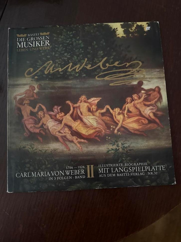 Die Grossen Musiker - Carl Maria von Weber Biografie, Boeken, Muziek, Zo goed als nieuw, Artiest, Ophalen of Verzenden