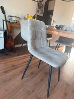 Vier taupe kleurige eetkamerstoelen, Ophalen, Overige kleuren, Zo goed als nieuw, Vier