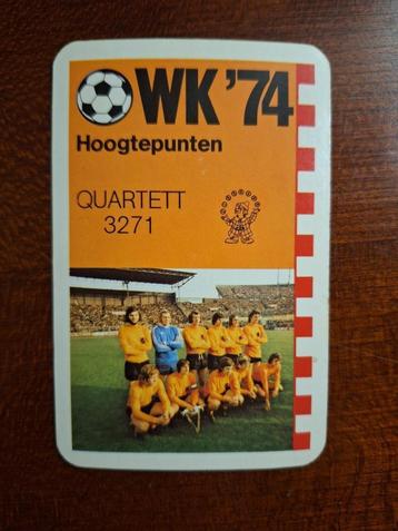 Voetballiefhebbers opgelet: het WK'74 kwartet beschikbaar voor biedingen
