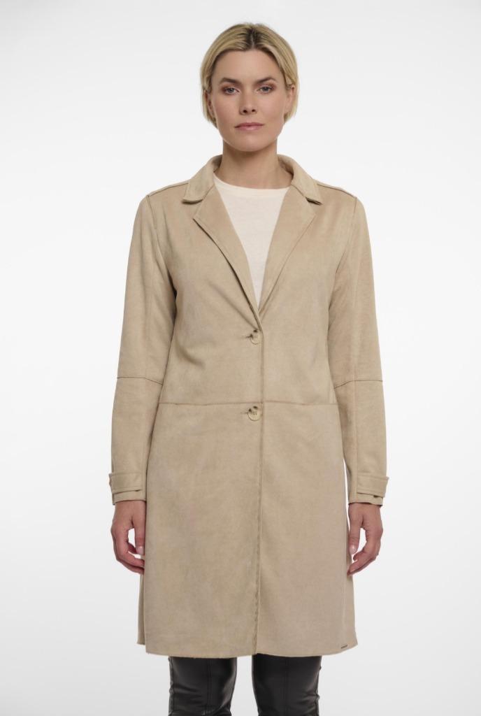 Rino & Pelle zomer jas/trenchcoat, creme/beige, mt 40, zgan, Kleding | Dames, Jassen | Zomer, Zo goed als nieuw, Maat 38/40 (M)