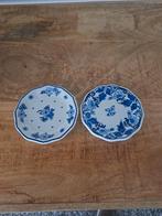 2x wandbordjes van de porseleine fles delft, Ophalen of Verzenden