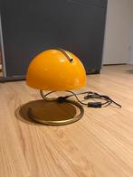 Leuke oranje vintage lamp, Huis en Inrichting, Lampen | Tafellampen, Ophalen of Verzenden, Zo goed als nieuw, Minder dan 50 cm