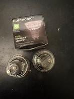 3x GU10 LED spot 2700K dimbaar, Ophalen of Verzenden, Zo goed als nieuw, Metaal of Aluminium, Led