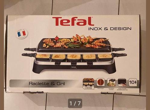 Tefal Gourmetapparaat Gourmet 10 Inox&Design RE4588, Witgoed en Apparatuur, Gourmetstellen, Zo goed als nieuw, 8 personen of meer