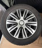 4x winterbanden goede staat, incl velgen en wieldoppen SEAT, Ophalen, 16 inch, Band(en), 205 mm