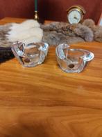 Vintage Amalfi Loodkristal 24% Asbakken/Schaaltjes (2 stuks), Antiek en Kunst, Antiek | Glas en Kristal, Ophalen