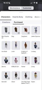 Roblox Account met Robux & Spullen, Online, Gebruikt, Overige genres, Ophalen of Verzenden