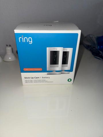 Ring Stick Up Cam Battery - 2-pack - Nieuw beschikbaar voor biedingen