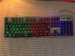 Gaming keyboard toetsenbord RGB Mechanisch, Bedraad, Gaming toetsenbord, Rampage, Zo goed als nieuw