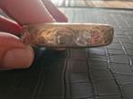 Antieke vintage zilveren bangle slavenarmband zilver, Ophalen, Zilver, Armband