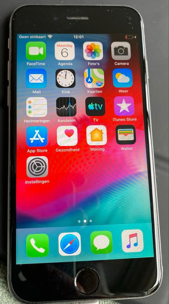 iPhone 6 - Goed werkend!, Telecommunicatie, Mobiele telefoons | Apple iPhone, Gebruikt, 32 GB, Zonder abonnement, Zonder simlock
