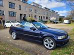 BMW 3-Serie 2.5 CI 323 Cabrio/Cabriolet AUT 2000 Blauw, Auto's, BMW, Automaat, Achterwielaandrijving, Lederen bekleding, Beige