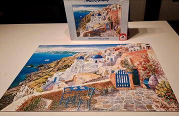 Puzzel Cycladen Uitzicht op Santorini Schmidt Sam Park 1000 beschikbaar voor biedingen