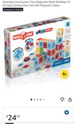 Educatieve magnetische letterblokken – Geomag Magicube, Ophalen, Gebruikt