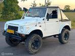 Suzuki Samurai 4x4 1.3 Rhino, Auto's, 447 kg, 4 stoelen, Wit, Bedrijf