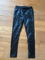 Leather look stretch legging maat 134 Europe Kids zwart, Ophalen of Verzenden, Gebruikt, Meisje, Broek