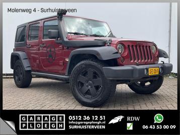 Jeep Wrangler Unlimited 3.8 Sport Sahara 5-deurs Airco Cruis beschikbaar voor biedingen