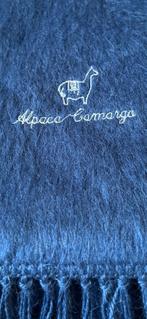 Sjaal alpaca wol blauw, Camargo, Nieuw, Ophalen of Verzenden, Maat 36 (S)