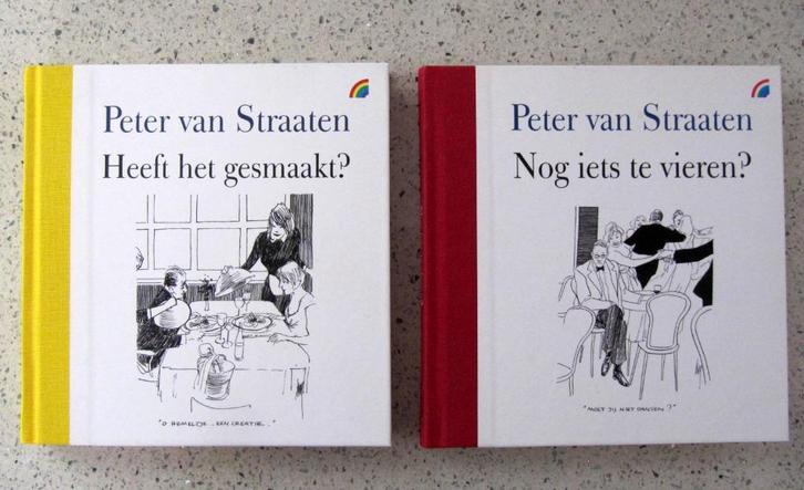 2 BOEKJES VAN PETER VAN STRAATEN, Boeken, Humor, Zo goed als nieuw, Cartoons, Ophalen of Verzenden