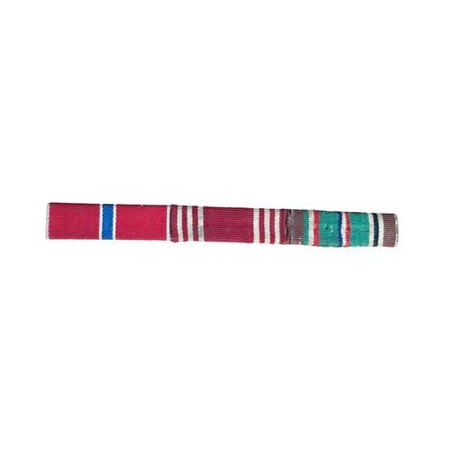 WWII US Ribbon Bar Bronze Star / Good Conduct / European Cam, Verzamelen, Militaria | Tweede Wereldoorlog, Landmacht, Amerika