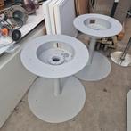 Ronde tafel met kabelgoten, Ophalen, Rond, 50 tot 100 cm, 150 tot 200 cm