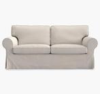 IKEA 2-persoons bank – wit – goedkoop, snel op te halen, Ophalen, Gebruikt, Tweepersoons, 75 tot 100 cm