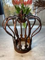 Prachtige brocante metalen kroon, Huis en Inrichting, Woonaccessoires | Overige, Verzenden, Zo goed als nieuw, X, X