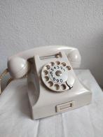 Ivoor wit vinttelefoon draaischijf Ericsson bakeliet 11420/2, Telecommunicatie, Vaste telefoons | Niet Draadloos, Ophalen of Verzenden