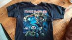 Iron Maiden Tour T shirt large 2010, Kleding | Heren, T-shirts, Maat 52/54 (L), Up The Irons!, Zwart, Ophalen of Verzenden