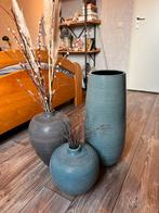 Vazenset 3 stuks, Huis en Inrichting, Woonaccessoires | Vazen, Ophalen, Steen, Overige kleuren, 50 tot 75 cm