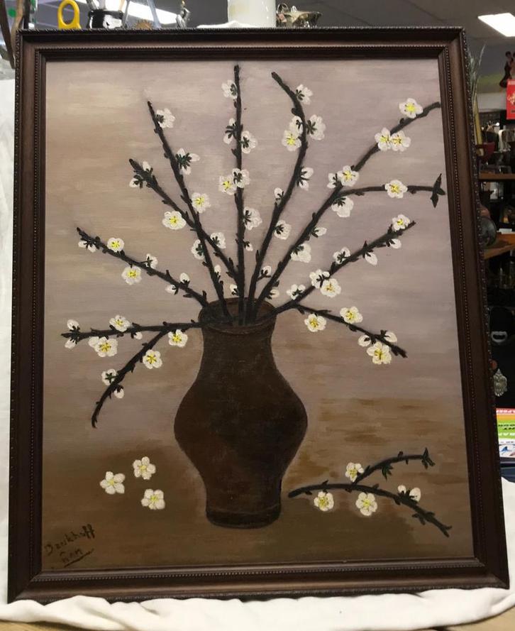 Schilderij op board, Antiek en Kunst, Kunst | Schilderijen | Klassiek, Ophalen