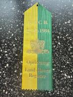 Land Rover vaantje. Oprichting R.O.C.H. Register 21-10-1984, Verzamelen, Merken en Reclamevoorwerpen, Ophalen of Verzenden, Gebruikt