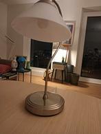 Tafellamp met witte kap, Gebruikt, Ophalen of Verzenden, Glas, Modern